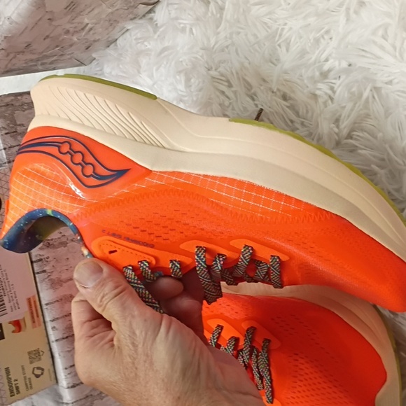 Saucony Endorphin Shift 2 campfire Orange Women's Sz 11.5 Running Shoes - Picture 10 of 12